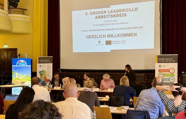 Rückblick: Großer LEADER/CLLD-Arbeitskreis in Aschersleben