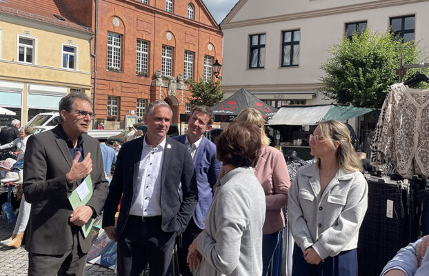 Rückblick: Besuch des Staatssekretärs Herrn Rüdiger Malter am 11.06.2026 in der Stadtverwaltung Tangermünde