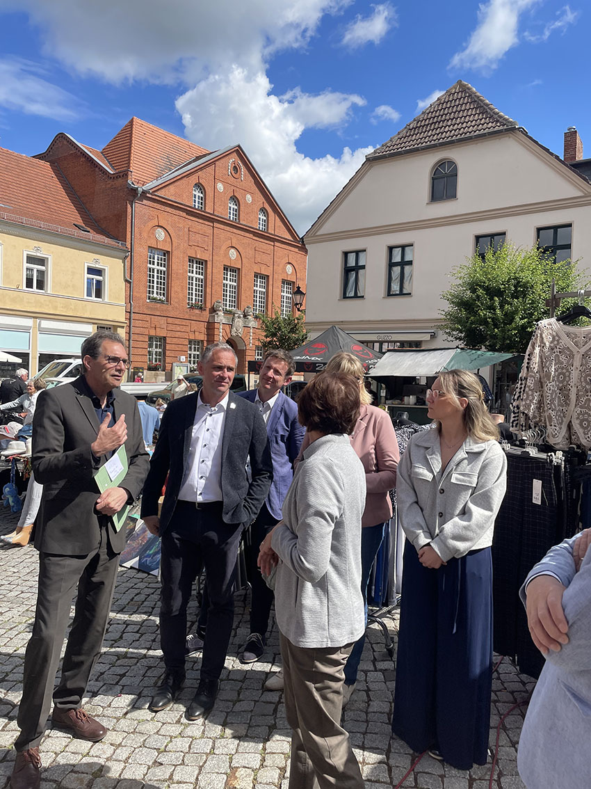 Rückblick: Besuch des Staatssekretärs Herrn Rüdiger Malter am 11.06.2026 in der Stadtverwaltung Tangermünde