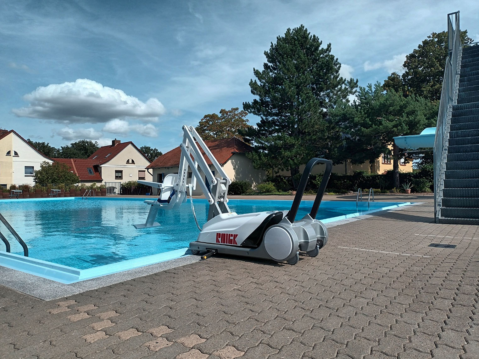 Schwimmbadlift in Tangermünde